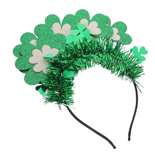 WOFASHPURET Kopfbedeckung für Damen Lametta-Haarband st patricks day boppers st patricks day haarschmuck trachten zubehör deko stirnband Haarschmuck für Frauen st patricks day kopfschmuck Pop von WOFASHPURET