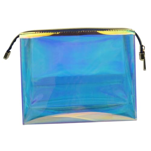 WOFASHPURET Transparente Make-up-Tasche Praktische Kosmetiktasche Multifunktionale Reisetasche Wasserdichtes Reisezubehör Kompakter Reise-Organizer Wiederverwendbare Aufbewahrungstasche Für von WOFASHPURET