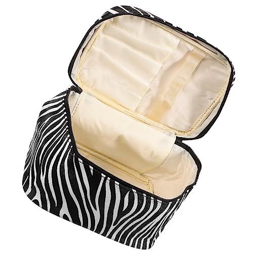 WOFASHPURET Kosmetiktasche Damen Reise Make Up Tasche mit Großem Fassungsvermögen PU Leder Wasserabweisend Hängende Kulturtasche für Reisen Praktischer Make Up Organizer von WOFASHPURET