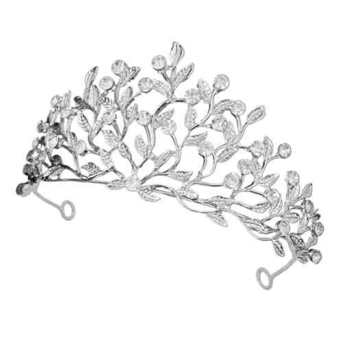 WOFASHPURET Krone Hochzeits-tiara Strass-tiara Haarschmuck Für Die Hochzeit Stirnband Stirnbänder Tiara Für Frauen Tiaras Haarschmuck Für Bräute Strass Zubehör Braut Jahrgang von WOFASHPURET