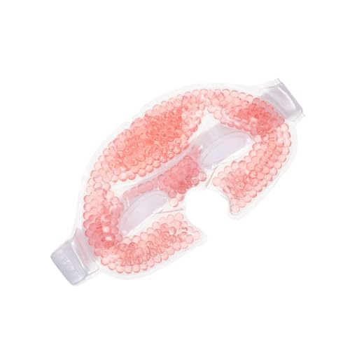 WOFASHPURET Kühlende Gel-gesichtsmaske Für Warme Und Kalte Anwendungen Augenmaske Für Entspannung Und Schlaf Für Reisen Zuhause Und Wellness Wiederverwendbar von WOFASHPURET