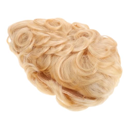 WOFASHPURET Perücke Aus Echtem Haar Für Damen Kurze Lockige Perücke Flauschige Perücken Für Cosplay-partys Mit Gewellten Locken Und Stufendesign Geeignet Für Verschiedene Anlässe von WOFASHPURET