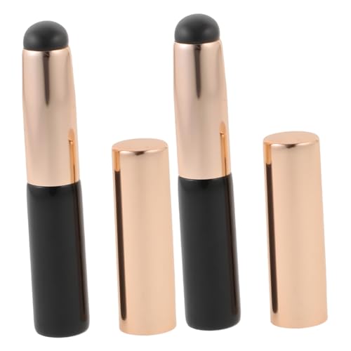 WOFASHPURET Lippenpinsel aus Silikon Make-up-Applikatoren Makeup Bürsten Concealer Pinsel Applikator für Lippenbalsam Make-up-Pinsel für runder Kopf Make-up-Tools Lidschatten Pinsel von WOFASHPURET