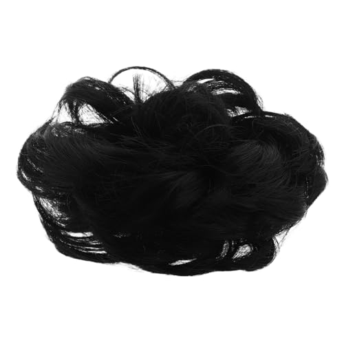 WOFASHPURET Lockiges Haarteil Für Hochsteckfrisuren Dutt-verlängerung Aus Matter Seide Bequemes Haarband Für Frauen Schnell Anzuwendendes Chignon Partys Und Hochzeiten von WOFASHPURET