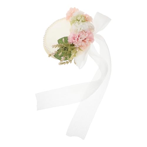 WOFASHPURET Kopfschmuck Im Lolita-stil Für Mädchen Fascinator-kopfbedeckung Aus Atmungsaktivem Material Süßes Haaraccessoire Für Partys Hochzeiten Und Festivals Einzigartiges Design Zum von WOFASHPURET