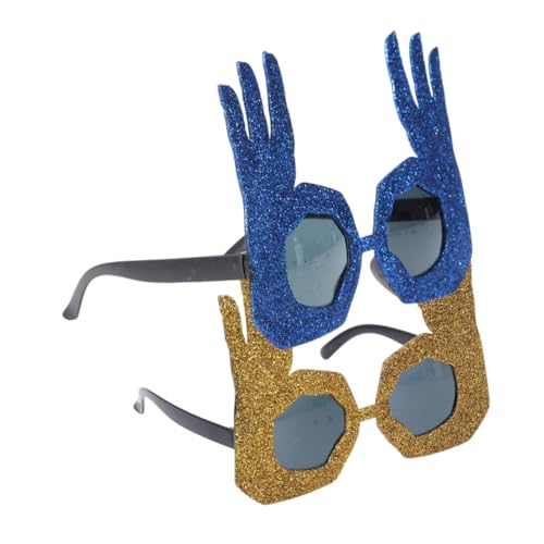 WOFASHPURET Lustige Handbrille Pcs Ok Für Frauen Männer Partybrille Design Halloween Brillen von WOFASHPURET