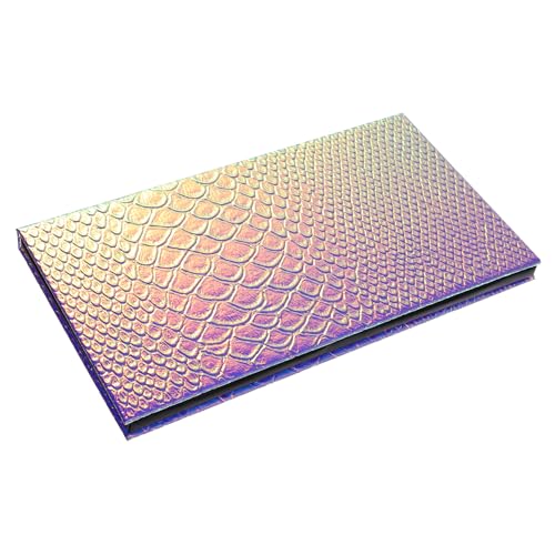 WOFASHPURET Magnetische Leere Lidschattenbox DIY Aufbewahrungsbox mit Fischschuppen Design Praktischer Dünner Lidschatten Organizer für Make Up Paletten Tragbar und Wiederbefüllbar von WOFASHPURET