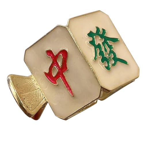 WOFASHPURET Mahjong-Clip Haarspangen aus Metall für Damen lustige Haarnadel Mahjong Haarspange Chinesische Haarspange Haarschmuck für geschenke Mini-Haarklammern Mahjong-Haarklaue von WOFASHPURET