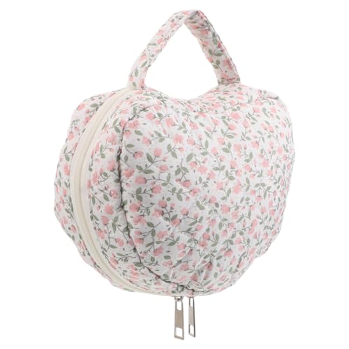 WOFASHPURET Kosmetiktasche Mit Blumenmuster Für Damen Reise-Make-up-Tasche Mit Blumenmuster Schminktasche Mit Kosmetikbeutel Mit Make-up-Tasche Mit von WOFASHPURET