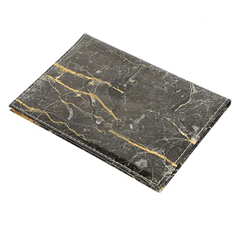 WOFASHPURET Marmorierter Reisepasshalter Reisepasshülle Reisebrieftasche Reisepasshülle Reisepasshülle Geldbörsen Organizer Damen Passender Mehrfach Passhalter Familien Namensschild von WOFASHPURET