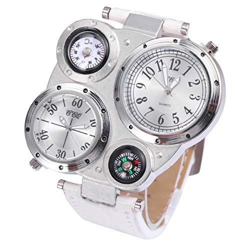 WOFASHPURET Mens Quartz Analog Wrist Watch, Glass Durable Creative Casual Key Chain Nurse Watch Backpack Pendant for Outdoor Climbing von WOFASHPURET