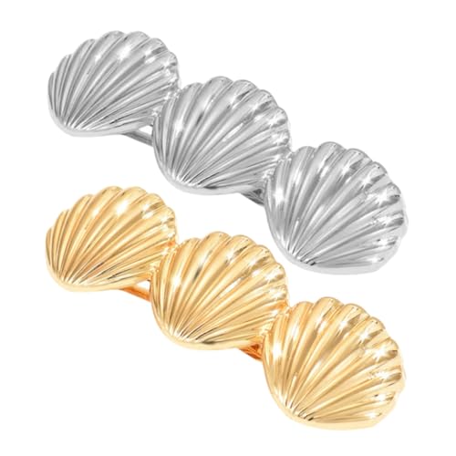 WOFASHPURET 2stücke Französische Metall-haarspangen Für Damen Große Haaraccessoires Sichern Von Frisuren Für Vielseitige Styles von WOFASHPURET