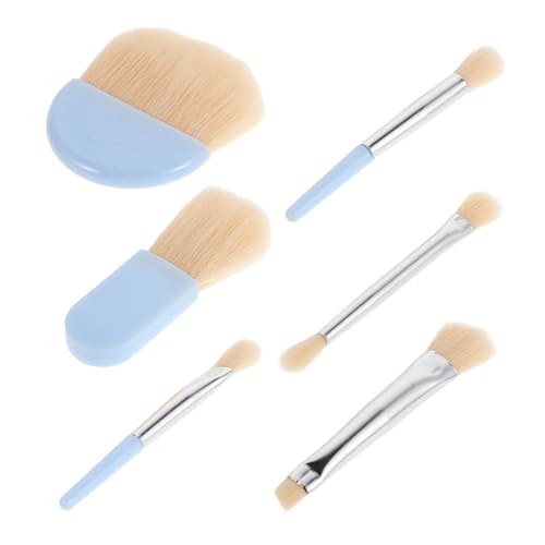 WOFASHPURET Mini-make-up-pinsel Kosmetikebene Tragbare Pinsel Für Reisen Make-up-werkzeuge Für Gesicht Kosmetikpinsel Für Lidschatten Und Puder von WOFASHPURET