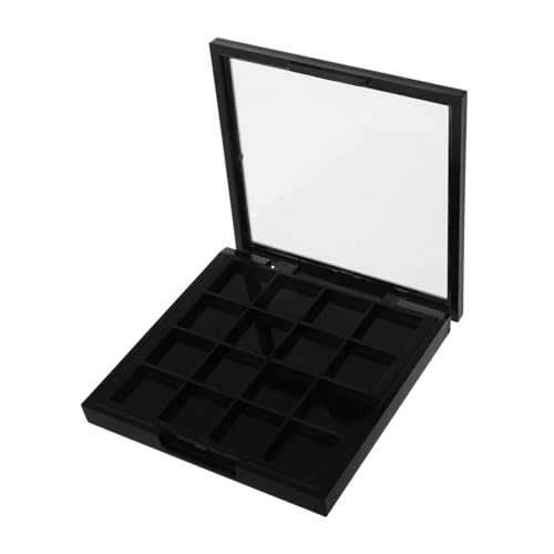 WOFASHPURET Leere Multi-grid Lidschatten Palette Für Kosmetik Nachfüllbare Box Für Augen Und Lippenprodukte Fächer Für Individuelles Make-up Und Kreative Looks von WOFASHPURET