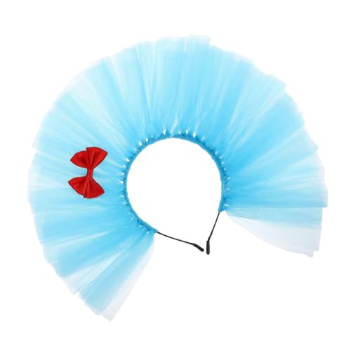 WOFASHPURET Netz-stirnband Für Mädchen Und Damen Prinzessinnen-haarband Party-accessoire Cosplay-muster Bequem Tragbar Für Halloween Und Festivals von WOFASHPURET