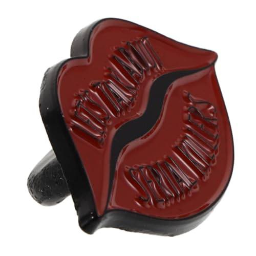 WOFASHPURET Kleidernadel Für Damen Brosche Anstecknadel Schalnadel Hutnadel Mode Schmuck Mit Lippenform Corsage Clip Für Schals Kleider Anzüge von WOFASHPURET