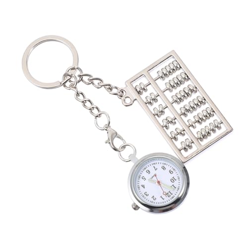 WOFASHPURET Nurse Abacus Taschenuhr Schlüsselanhänger Metall Ergonomischer Robuster Quarzanhänger für Herren Reiseaccessoire Modisches Design Langlebig und Komfortabel von WOFASHPURET