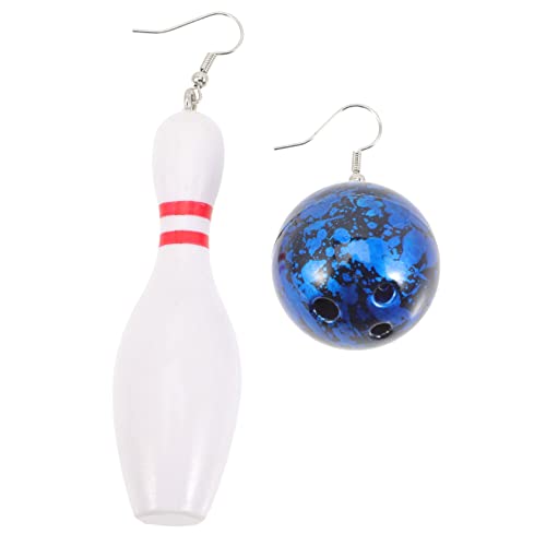 WOFASHPURET Bowling Ohrringe Für Damen Sport Ohrringe Statement Damen Ohr Anhänger Schmuck Geschenk von WOFASHPURET