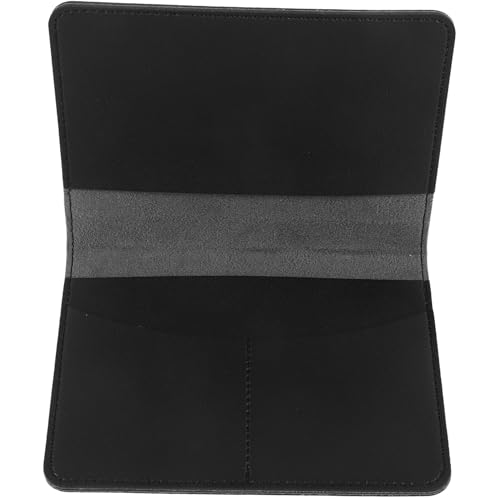 WOFASHPURET Passinhaber Ihres Tragbare Passhülle Reisepasshülle Fall Personalisiert Abs Reisepassetui Passieren Frauentasche Reisen Reisepasshalter Passetui Für Frauen Schild Pu-Leder Schwarz von WOFASHPURET