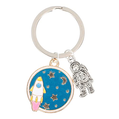 WOFASHPURET Astronaut Schlüsselanhänger Hochwertiger Legierung Dekorative Accessoires Für Schlüsselbund Kreative Pendants Für Handtaschen Und Rucksäcke Für Bastelprojekte von WOFASHPURET