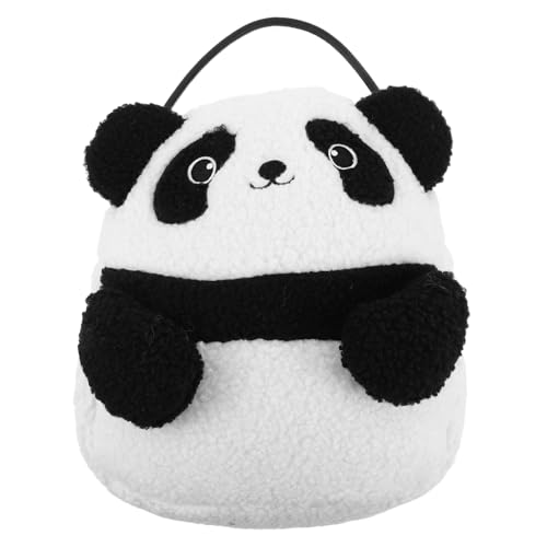 WOFASHPURET Panda-geldbörse Für Damen Süße Tierform Tasche Plüschtier-handtasche Mit Reißverschluss Großzügiger Stauraum Ergonomischer Schultergurt Für Reisen Und Alltag von WOFASHPURET