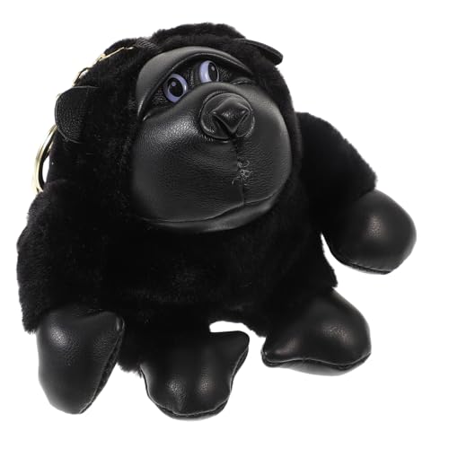 WOFASHPURET Gorilla-schlüsselanhänger Aus Plüsch Stofftier-form Für Rucksack Taschenanhänger Autoschlüsselring Dekorativer Schlüsselanhänger von WOFASHPURET