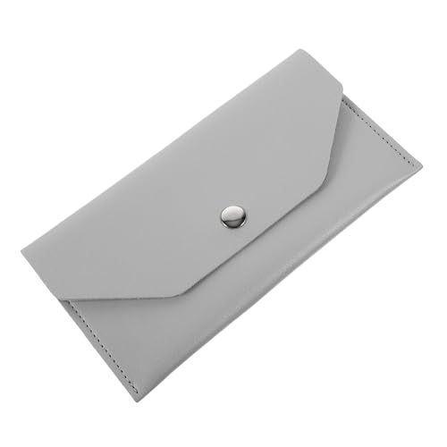 WOFASHPURET Pu Geldbörse Für Damen Modisches Minimalistisches Münzfach Langer Kartenhalter Schminktasche Accessoire Für Unterwegs von WOFASHPURET