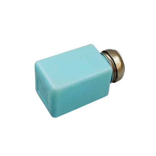 WOFASHPURET Pumpspenderflasche Leere Flasche Für Nagellackentferner Make-up-entferner Mit Edelstahlpumpe Blau Recycelbar Zur Aufbewahrung Von Flüssigen Maniküreprodukten von WOFASHPURET