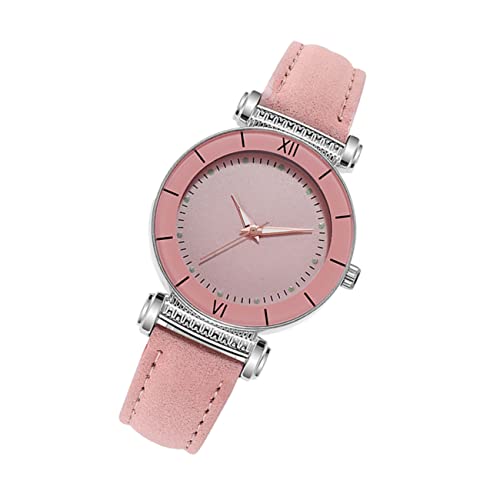 WOFASHPURET Quarzuhr Für Damen Leuchtende Armbanduhr Mit Weichem Pinken Lederarmband Für Freizeit Schule Partys Dates Elegantes Klassisches Design WOFASHPURET Quarzuhr Für Damen Leuchtende Armbanduhr Mit Weichem Pinken Lederarmband Für Freizeit Schule Partys Dates Elegantes Klassisches Design von WOFASHPURET