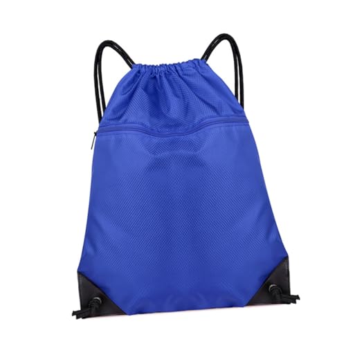 WOFASHPURET Reisetasche mit großem Fassungsvermögen Tasche mit Kordelzug Aufbewahrungstaschen Rucksack zur Aufbewahrung im Fitnessstudio Draw String Rucksack Blau von WOFASHPURET