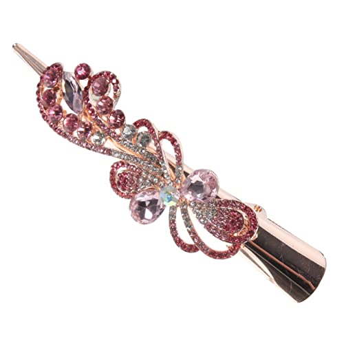 WOFASHPURET Retro Haarklammer für Mädchen Strass Haarspange Rutschfeste Haarclips für Dickes und Dünnes Haar für Hochzeiten und DIY Frisuren WOFASHPURET Retro Haarklammer für Mädchen Strass Haarspange Rutschfeste Haarclips für Dickes und Dünnes Haar für Hochzeiten und DIY Frisuren von WOFASHPURET