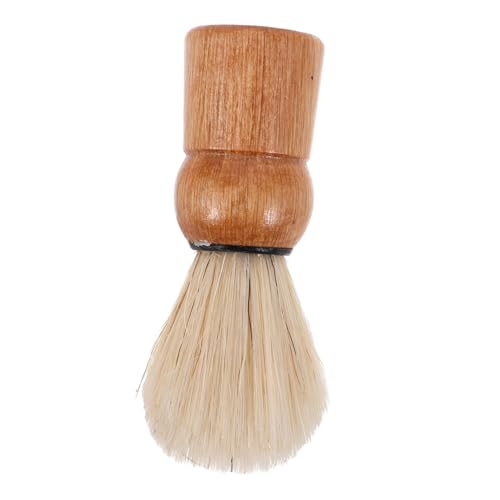WOFASHPURET Retro Rasierpinsel Aus Holz Ergonomischer Bartpinsel Mit Borsten Für Sanfte Rasur Für Herren Tragbar Für Reisen Und Zuhause Pflegeleicht Und Langlebig von WOFASHPURET