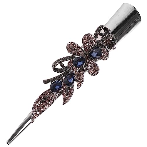 WOFASHPURET Retro Rhinestone Entengerechnungshaarklammer Eleganter Haarschmuck für Damen für Hochzeiten und Besondere Anlässe Verschiedene Haarfarben und Stile Leicht von WOFASHPURET