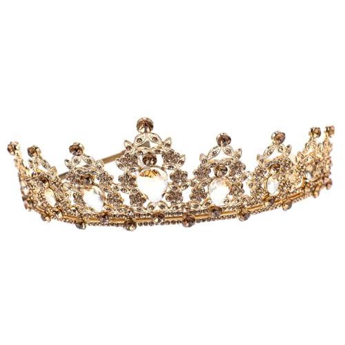 WOFASHPURET Rhinestone Tiara Haarschmuck Barock Braut Kopfschmuck Leicht Elegant Komfortabel Für Hochzeit Feier Abschlussball Prinzessinnen Party von WOFASHPURET