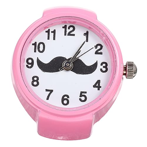 WOFASHPURET Ringuhr Damen Fingeruhr Glänzende Fingerringuhr Ringuhren Dekor Mode Fingeruhr Dekorative Fingerring Dekorative Fingeruhr Elastische Uhr Junge Fingeruhr von WOFASHPURET