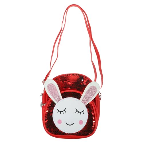 WOFASHPURET Hasenrucksack Für Mädchen Schultertasche Kindergarten Schulrucksack Aus Hochwertigem Material Mit Reißverschluss Für Schule Und Kurztrips von WOFASHPURET