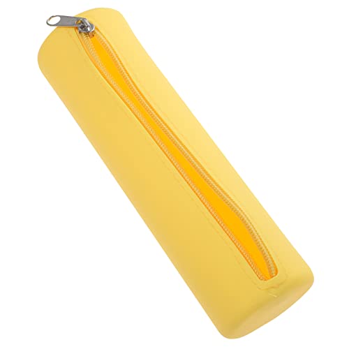 WOFASHPURET Runder Silikon Kosmetik Organizer Make Up Pinsel Flexibler und Langlebiger Aufbewahrungsbeutel Wasserdichter Make Up Beutel Leuchtendem von WOFASHPURET