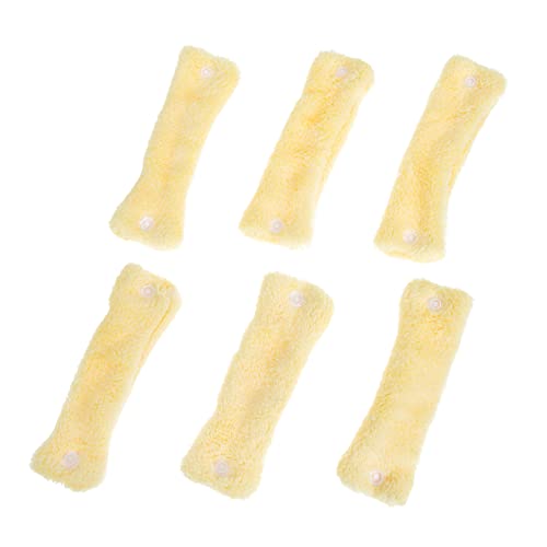 WOFASHPURET Schlafender Lockenwickler 6 Stück Hitzefreie Haarstyling Werkzeuge Für Frauen Korallenvlies Lockenwickler Für Schlafen Leicht Und Bequem Für Mittellanges Und Langes Haar von WOFASHPURET