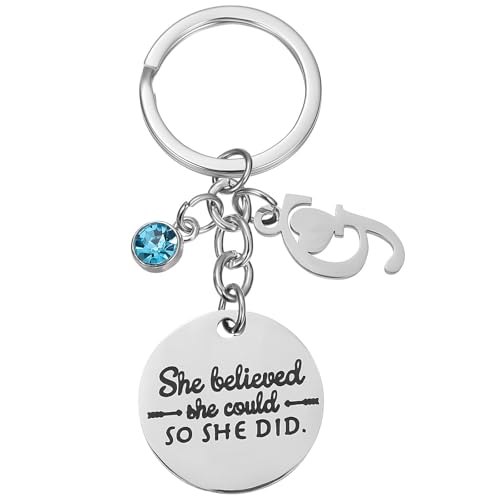 WOFASHPURET Schlüsselanhänger Inspirierendes Ermutigende für Frauen Freundin Anhänger Zum Aufhängen Für Ihre Frauen Mädchen Schwester Beste Freundin von WOFASHPURET