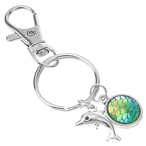 WOFASHPURET Schlüsselanhänger Meerestier Robustem Legierungs-Material Kreative Und Niedliche Gestaltung Als Geschenkanhänger Für Familie Und von WOFASHPURET