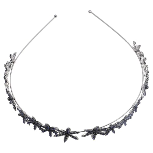 WOFASHPURET Schneeflocken Haarreif mit Funkelnden Strasssteinen Langlebiges Design Eleganter Haarschmuck für Hochzeit Weihnachtsfeier und Winterfest Komfortables Damen Haarband von WOFASHPURET