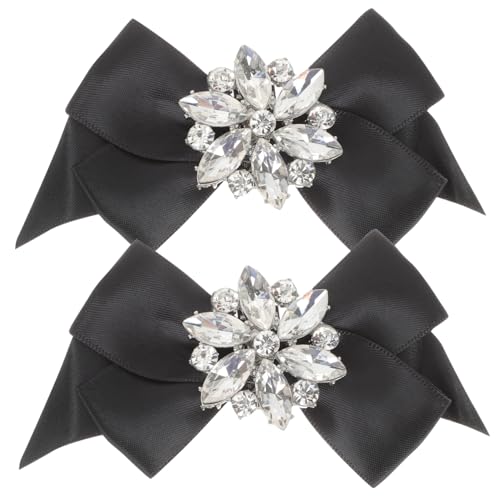 WOFASHPURET Schuhclips Damen Schleifen Schuhschmuck mit Abnehmbare Schuhschnallen für High Heels und Flache Schuhe Deko für Hochzeit Party Geburtstag Teiliges von WOFASHPURET