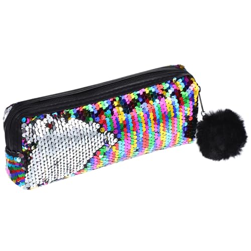 WOFASHPURET Sequin Pencil Case Mermaid Kleiner Praktischer Kosmetik Organizer Für Reisen Glitzernde Farbauswahl Langlebiges Material Für Make-up Und Schreibwaren WOFASHPURET Sequin Pencil Case Mermaid Kleiner Praktischer Kosmetik Organizer Für Reisen Glitzernde Farbauswahl Langlebiges Material Für Make-up Und Schreibwaren von WOFASHPURET