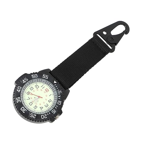 WOFASHPURET Carabiner Clip Uhr Mit Digitalem Leichte Multifunktions-wanderuhr Für Outdoor-aktivitäten Für Camping Und von WOFASHPURET