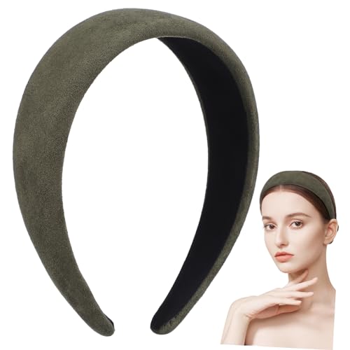 Stirnband Aus Wildleder Süße Stirnbänder Für Frauen Stirnband Für Frauen Breites Stirnband Frauen Stirnband Gepolsterte Stirnbänder Schwämme Wildlederschwamm Tuch Mädchen Damen von WOFASHPURET