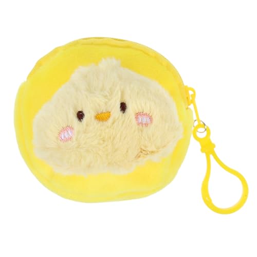 WOFASHPURET Kuscheliger Hühner-münzbeutel Mini Cartoon Tier Geldbörse Für Praktische Aufbewahrung Für Kleingeld Und Kopfhörer Geschenkidee Zu Ostern von WOFASHPURET