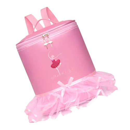 WOFASHPURET Balletttasche Für Junge Mädchen Modische Schultasche Ballettrucksack Leicht Mit Viel Stauraum Für Ballettschuhe Und Kleidung Adjustable Schultergurte Für Tanz Reisen Und Schule von WOFASHPURET