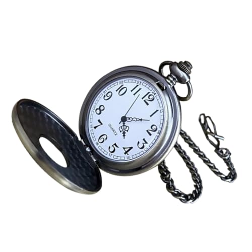 WOFASHPURET Vintage Taschenuhr Mit Hollow Cover Retro Mechanische Uhr Aus Antikbronze Für Väter Und Ehemänner Geeignet Als Für Besondere Anlässe von WOFASHPURET