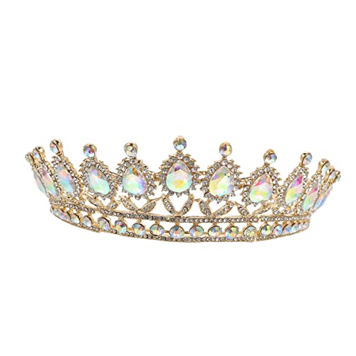 WOFASHPURET Tiara Krone aus Langlebiger Eleganter Haarschmuck für Braut und Brautjungfer für Besondere Anlässe Wie Hochzeit Abschlussball Cosplay und Feiern von WOFASHPURET