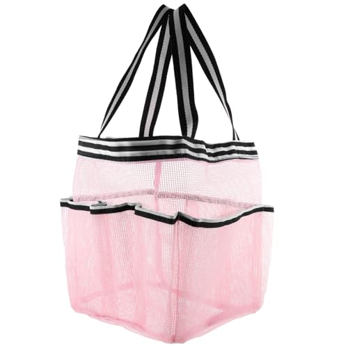 WOFASHPURET Tragbare Mesh Waschbeutel Mit Großem Fassungsvermögen Kosmetiktasche Für Damen Für Reisen Und Duschen Fächer Für Toilettenartikel Und Persönliche Gegenstände Leicht Und von WOFASHPURET